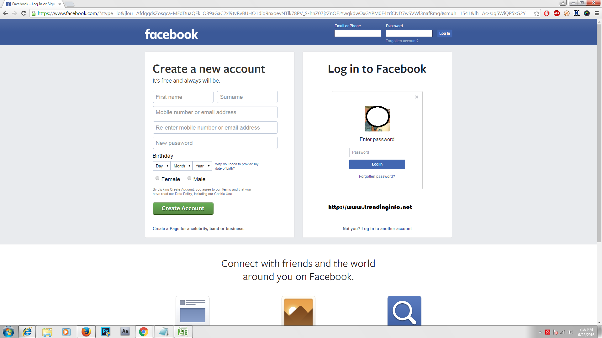 New account. Facebook account. Free Facebook. Логин на Фейсбуке. Facebook enables profile look.
