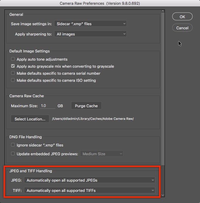 How to Open Images in Photoshop Camera Raw