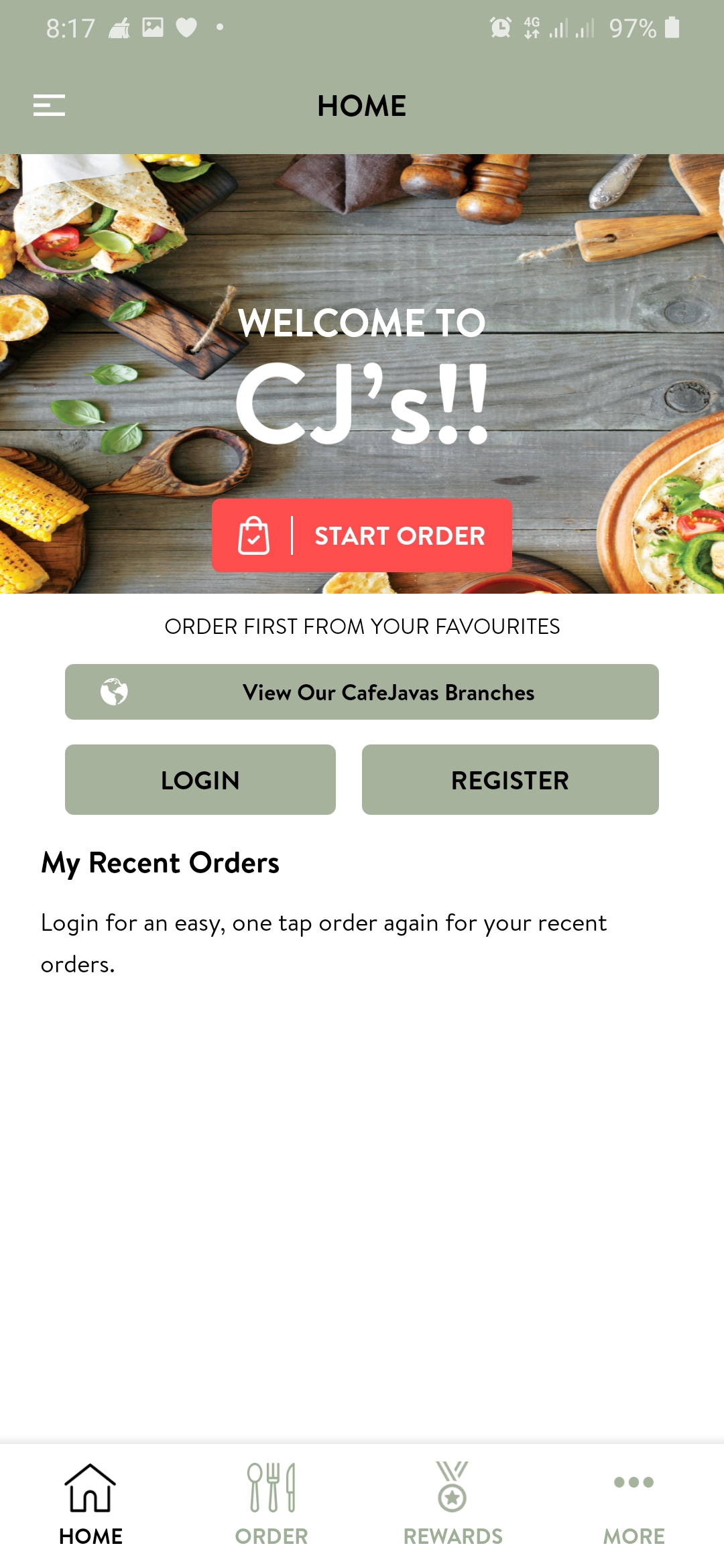 Cafe Javas app review All you need to know about Cafe Javas' new app