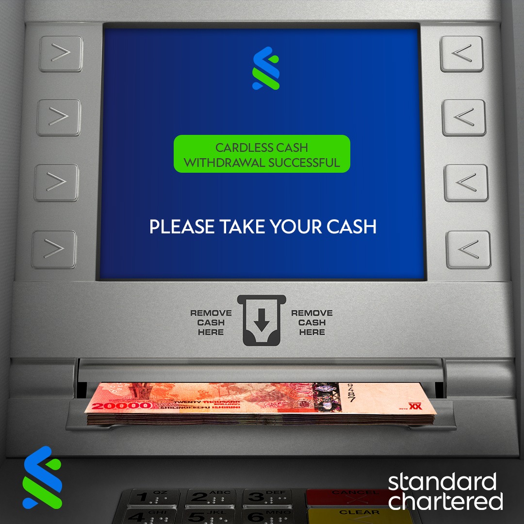 How To Withdraw Cash From Standard Chartered Atm Without Atm Card 0728