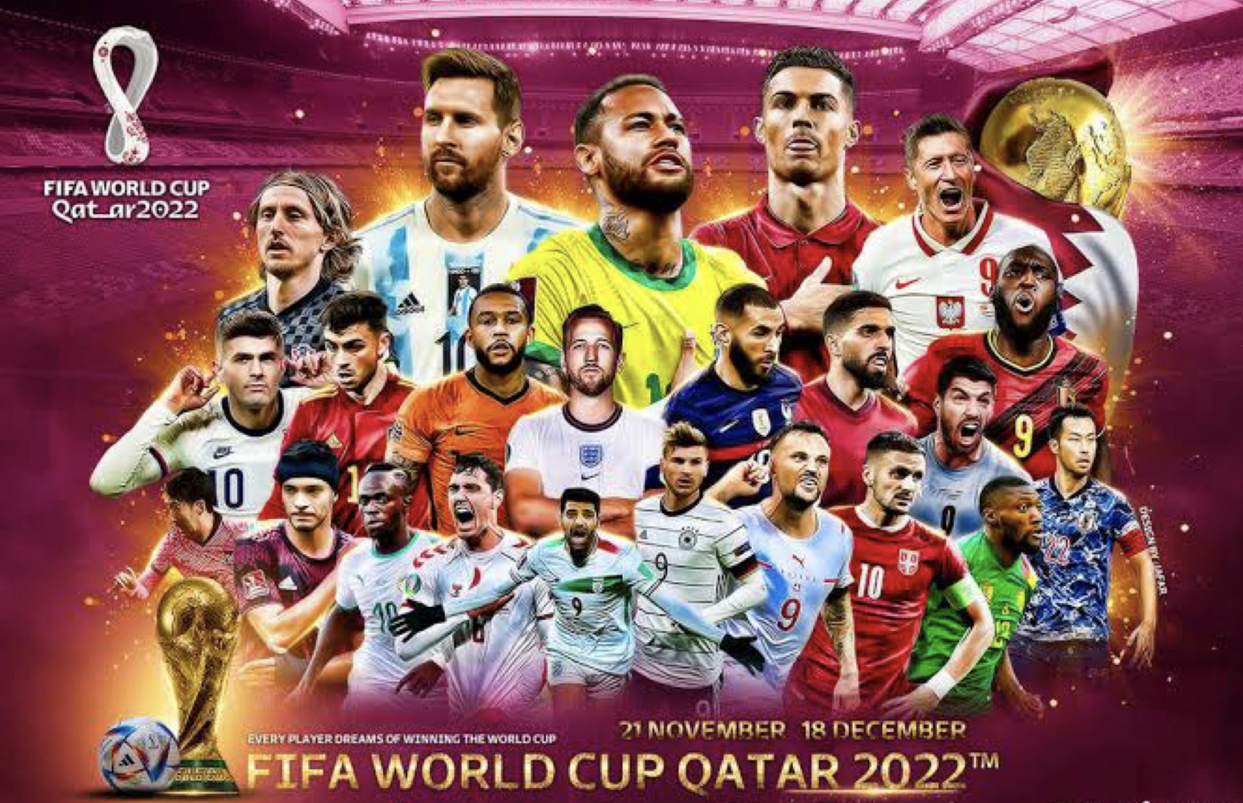 Fifa 2022. FIFA World Cup 2022 Wallpaper.