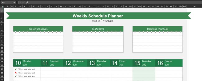 How to Make a Calendar in Excel
