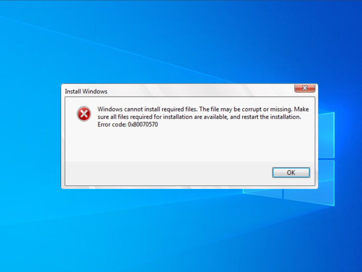 Windows Error 0x80070570: Fix It In A Snap!